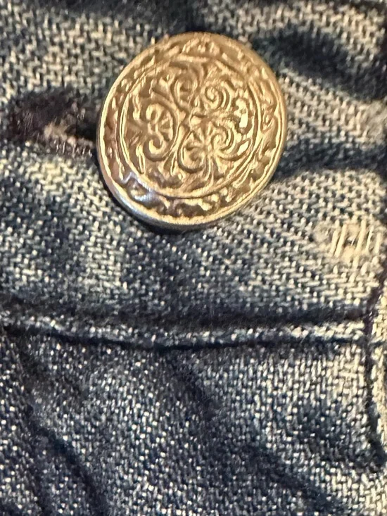 VTG High Waisted Denim Shorts Size 8 | Twee 90s Y2K Mom Shorts - Picture 3 of 5